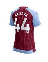 Aston Villa Boubacar Kamara #44 Domácí Dres pro Dámské 2023-24 Krátký Rukáv